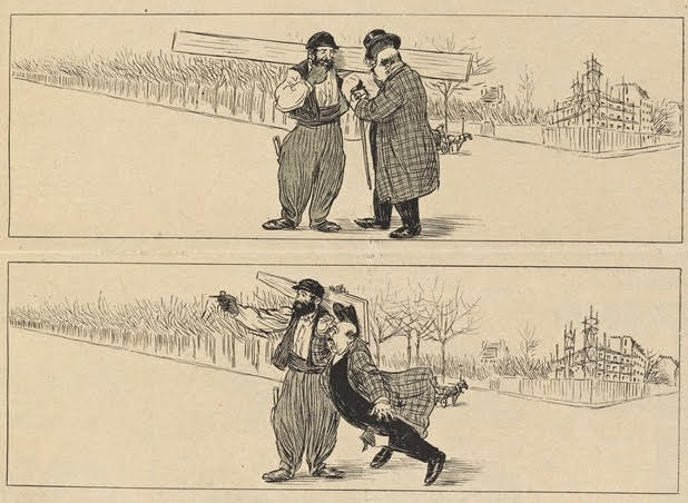 Steinlen : Vous-suivez-toujours-tout-droit - L e Chat noir, -1890