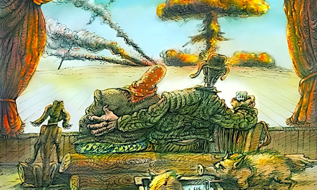 La guerre en Ukraine vue 22 ans auparavant par Mikhail Zlatkovsky